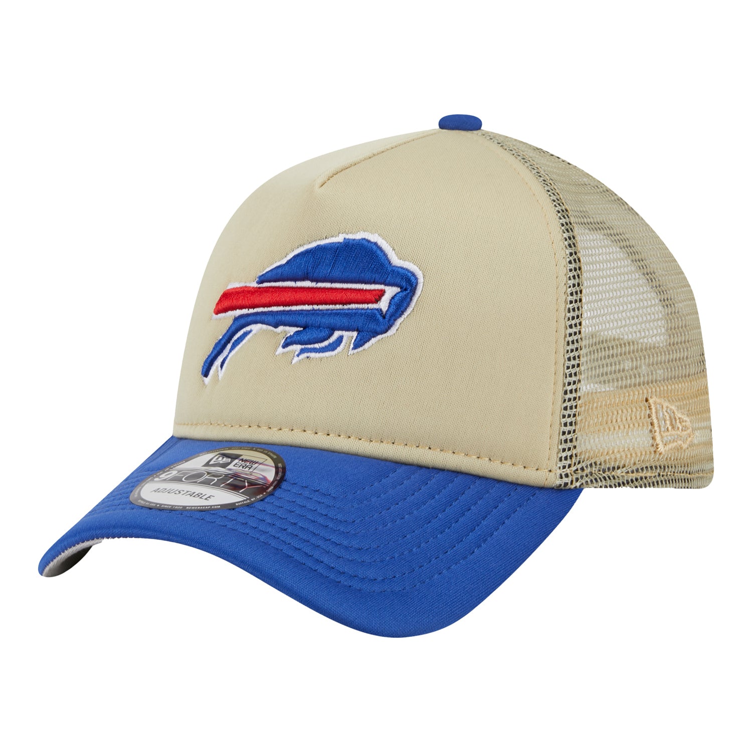 bills new era 9forty a-frame all day trucker hat | Buffalo Bills Shop | NFL Jerseys & Hats Collection