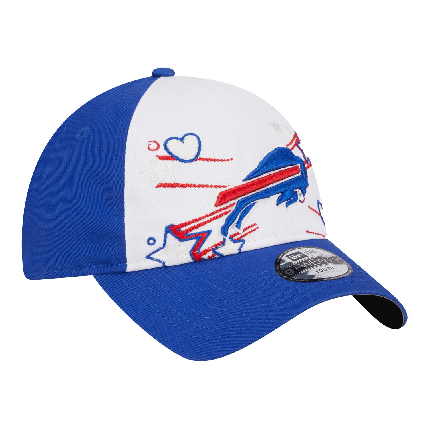 bills new era girls 9twenty hearts and stars hat | Buffalo Bills Shop | NFL Jerseys & Hats Collection