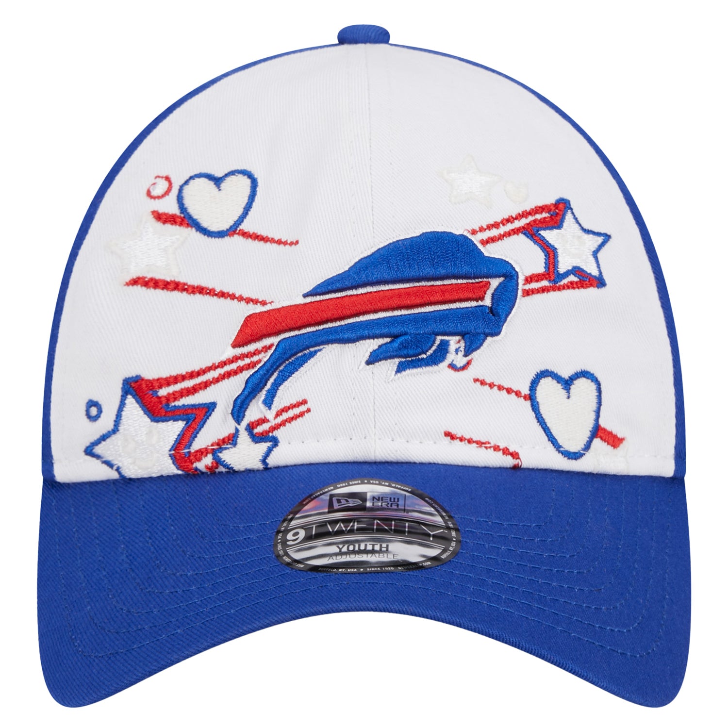 bills new era girls 9twenty hearts and stars hat | Buffalo Bills Shop | NFL Jerseys & Hats Collection