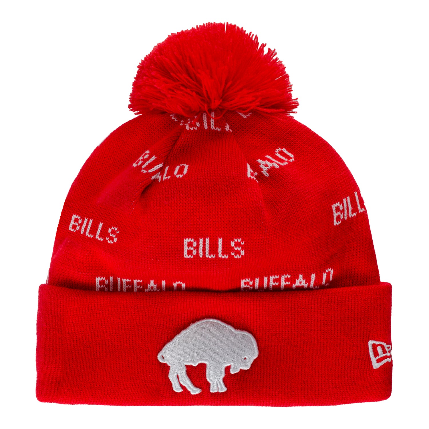 bills new era retro scatter knit hat | Buffalo Bills Shop | NFL Jerseys & Hats Collection