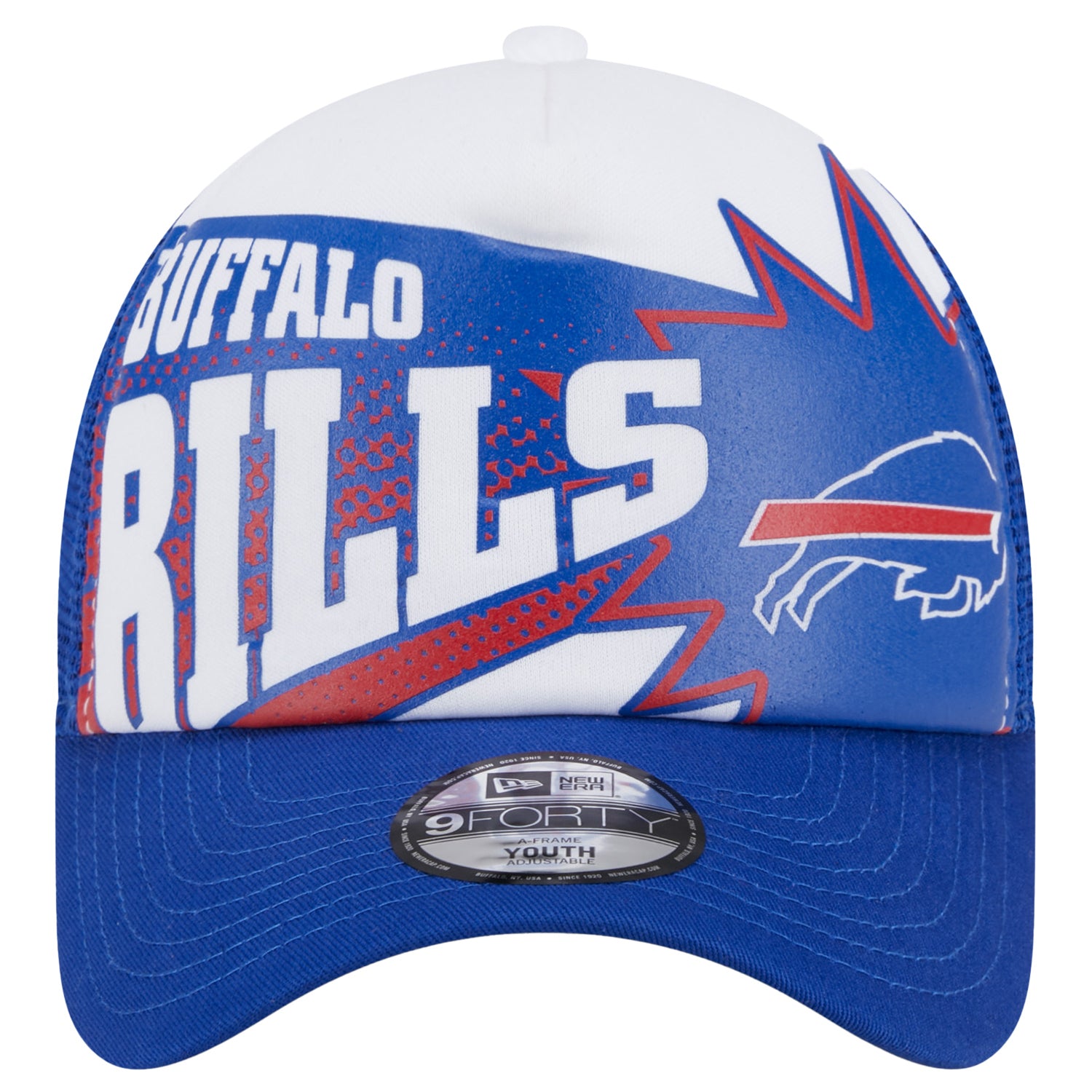 bills new era youth 9forty a-frame comic book hat | Buffalo Bills Shop | NFL Jerseys & Hats Collection