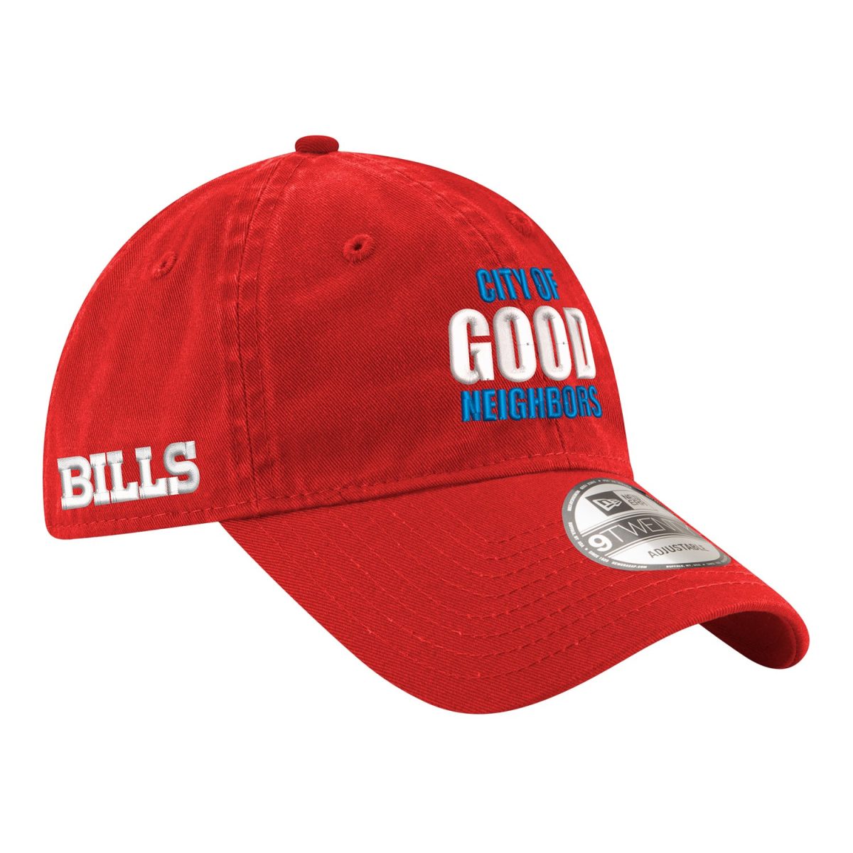 buffalo bills new era 9twenty city of good neighbors adjustable hat – red | Buffalo Bills Shop | NFL Jerseys & Hats Collection