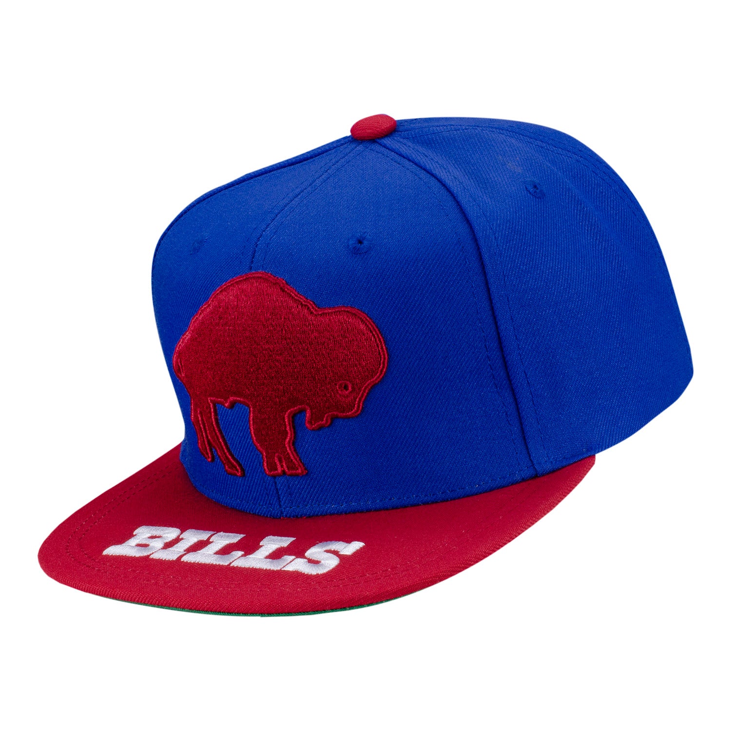 mitchell  ness bills classic logo adjustable snapback hat | Buffalo Bills Shop | NFL Jerseys & Hats Collection