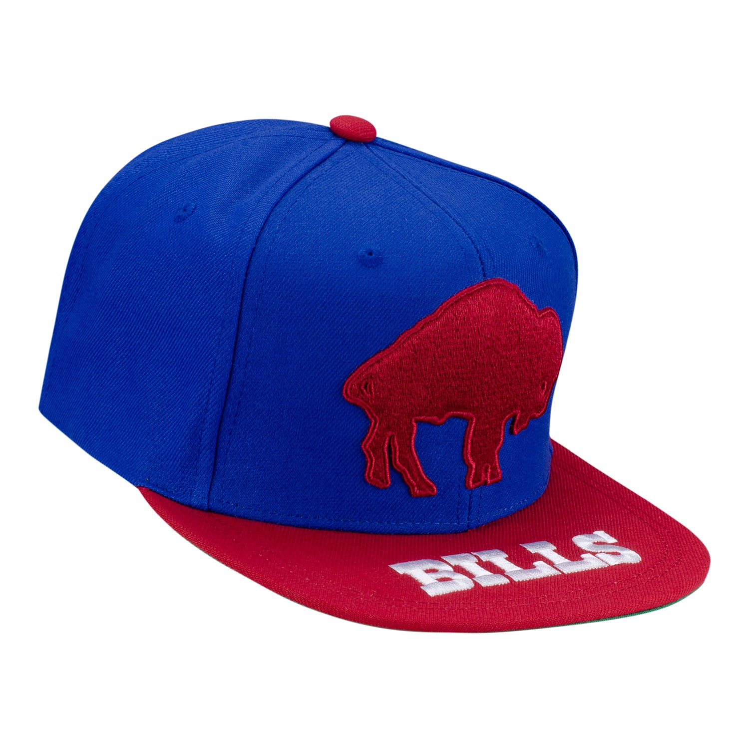 mitchell  ness bills classic logo adjustable snapback hat | Buffalo Bills Shop | NFL Jerseys & Hats Collection