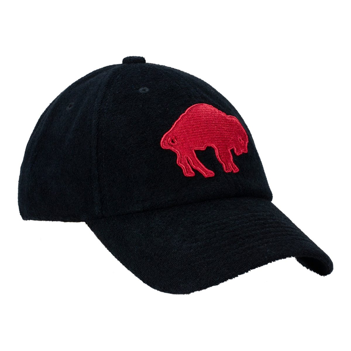 mitchell  ness bills throwback terry cloth strapback adjustable hat | Buffalo Bills Shop | NFL Jerseys & Hats Collection