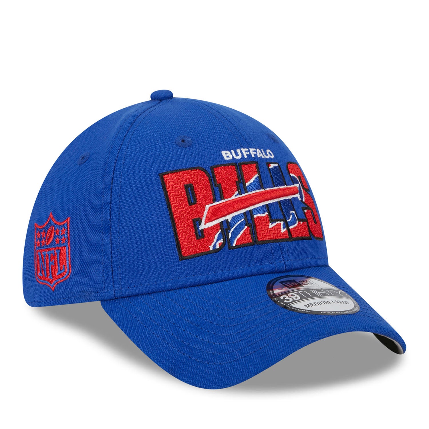 new era bills 2023 nfl draft 39thirty flex hat – blue | Buffalo Bills Shop | NFL Jerseys & Hats Collection