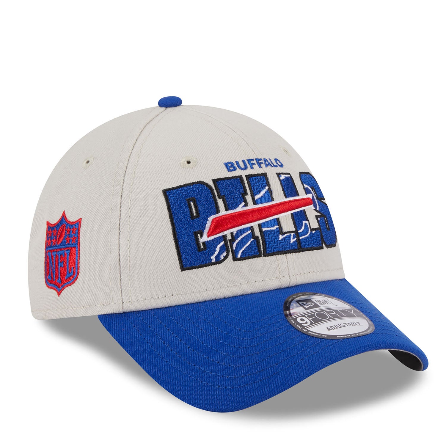 new era bills 2023 nfl draft 9forty adjustable hat – grey | Buffalo Bills Shop | NFL Jerseys & Hats Collection