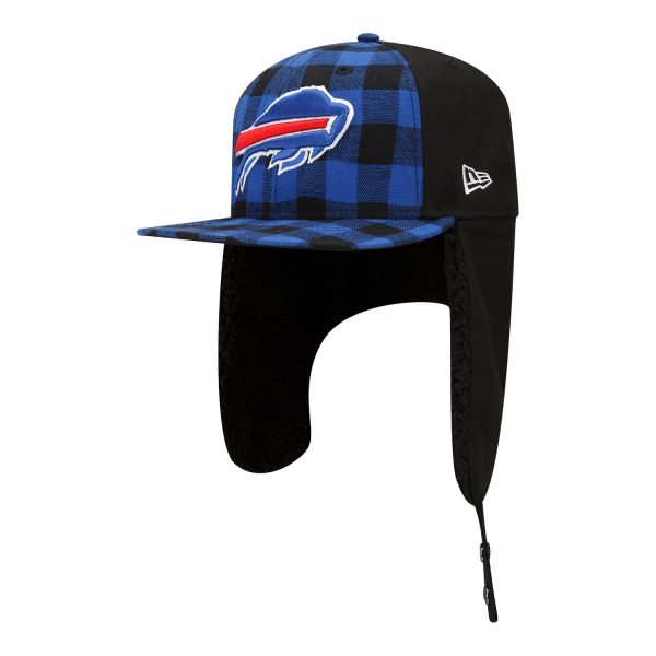 new era bills 59fifty dog ear plaid fitted hat | Buffalo Bills Shop | NFL Jerseys & Hats Collection