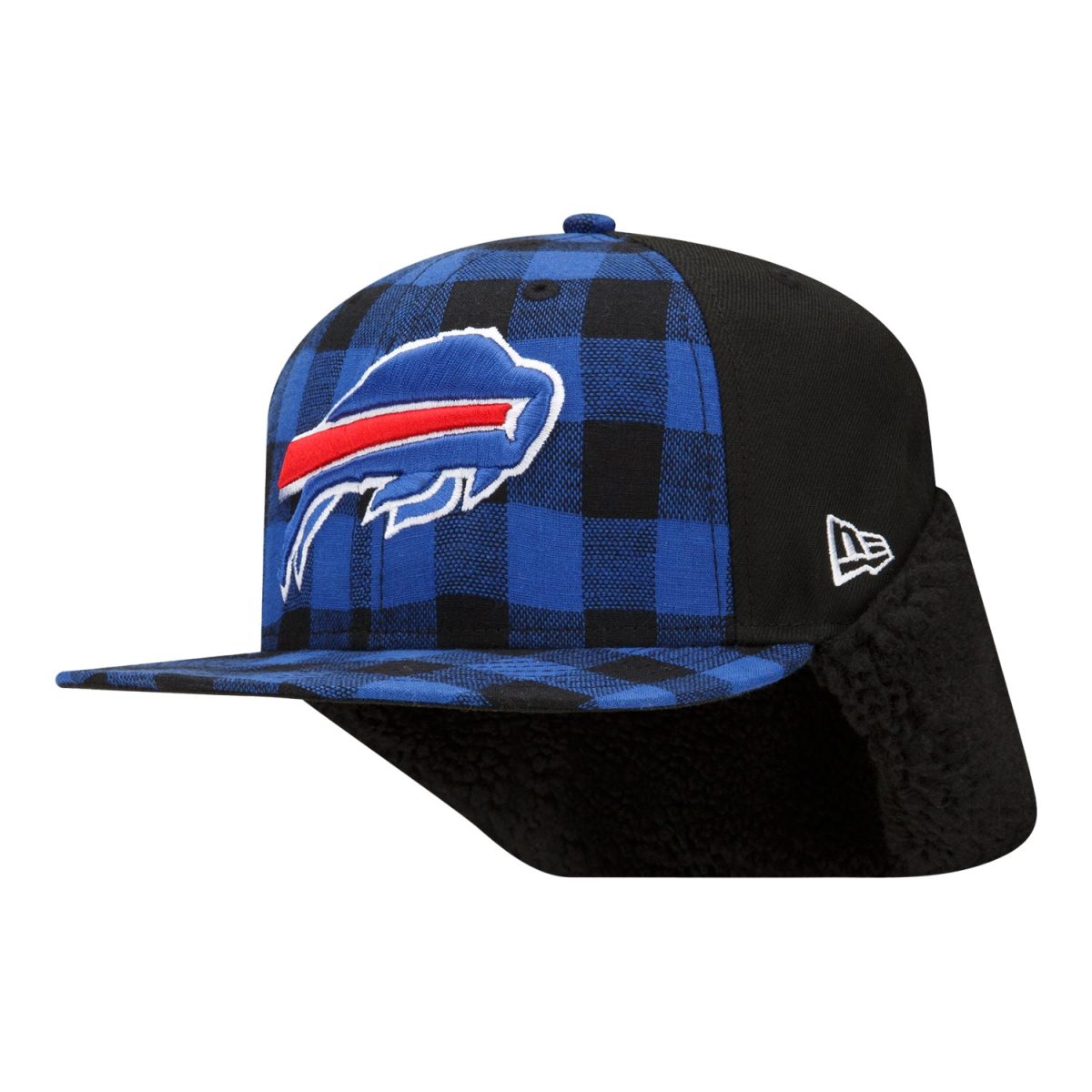 new era bills 59fifty dog ear plaid fitted hat | Buffalo Bills Shop | NFL Jerseys & Hats Collection