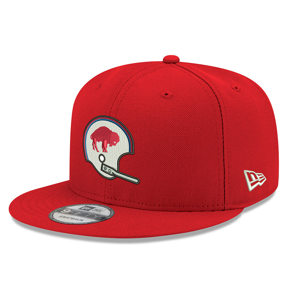 new era bills 9fifty retro helmet snapback hat – red | Buffalo Bills Shop | NFL Jerseys & Hats Collection