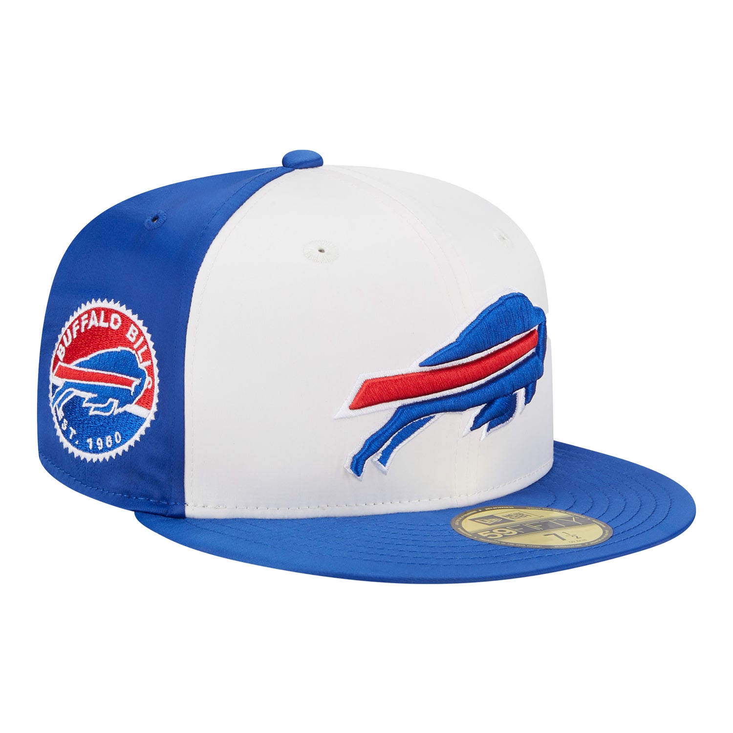 new era bills satin 59fifty fitted hat | Buffalo Bills Shop | NFL Jerseys & Hats Collection