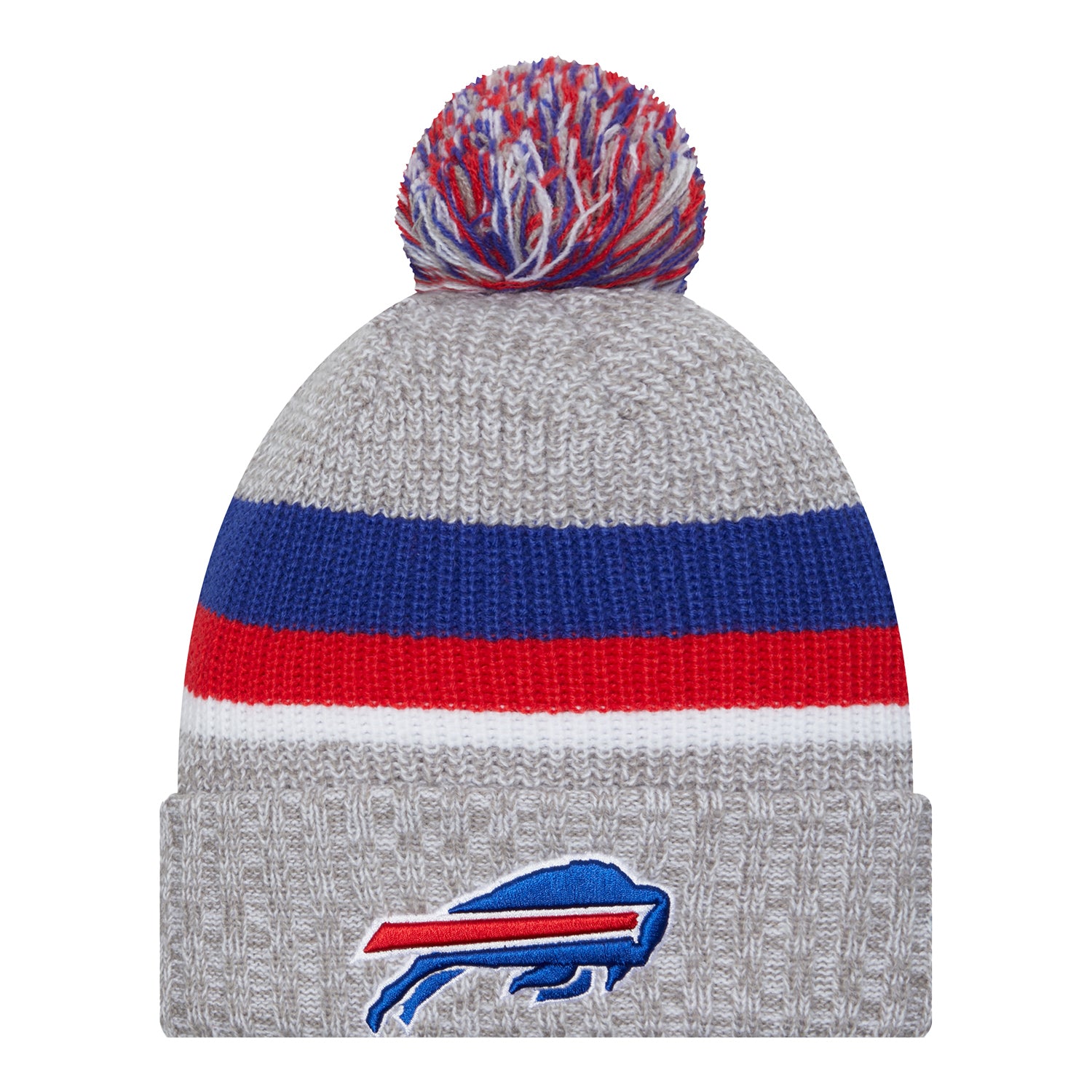 new era buffalo bills heathered pom knit hat | Buffalo Bills Shop | NFL Jerseys & Hats Collection