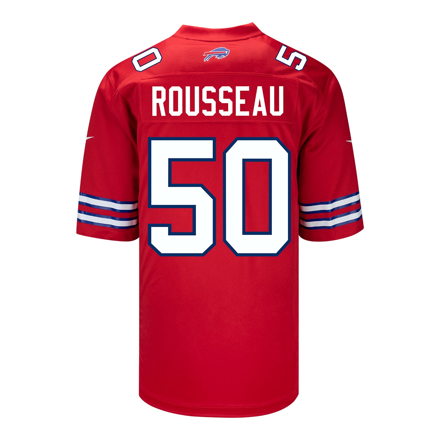 nike game red alternate greg rousseau jersey | Buffalo Bills Shop | NFL Jerseys & Hats Collection